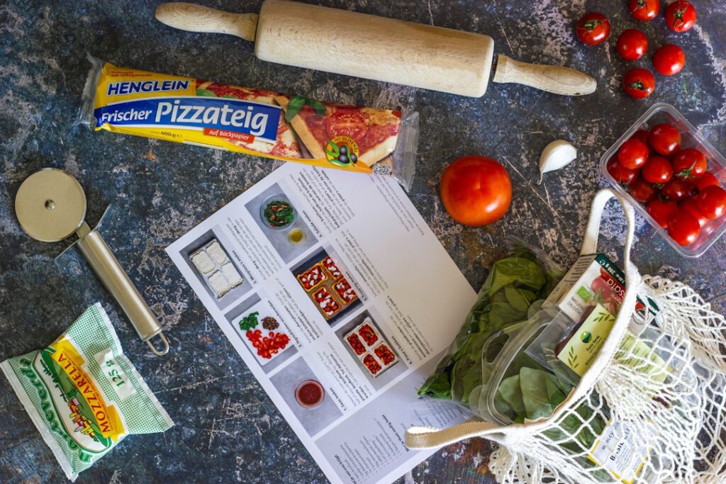 Cover image for a low FODMAP meal plan with a weekly kitchen setup